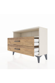 Arges Şifonyer Tek Raflı 2 Çekmeceli 88x30x64 Aytaşı-Çam