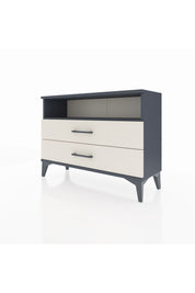 Arges Şifonyer Tek Raflı 2 Çekmeceli 88x30x64 Antrasit-Aytaşı