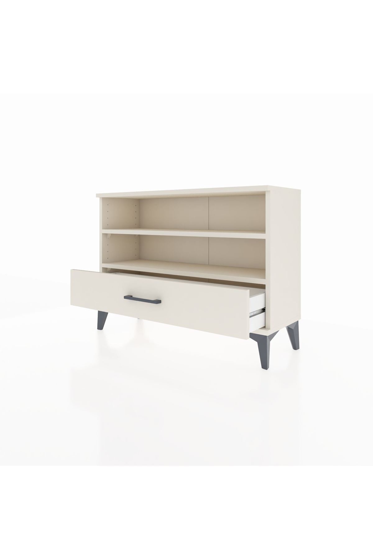 Arges Şifonyer 2 Raflı Tek Çekmeceli 88x30x64 Aytaşı-Aytaşı