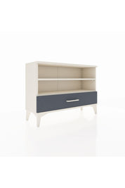 Arges Şifonyer 2 Raflı Tek Çekmeceli 88x30x64 Aytaşı-Antrasit