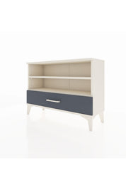 Arges Şifonyer 2 Raflı Tek Çekmeceli 88x30x64 Aytaşı-Antrasit