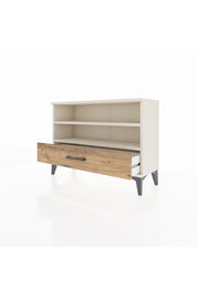 Arges Şifonyer 2 Raflı Tek Çekmeceli 88x30x64 Aytaşı-Çam