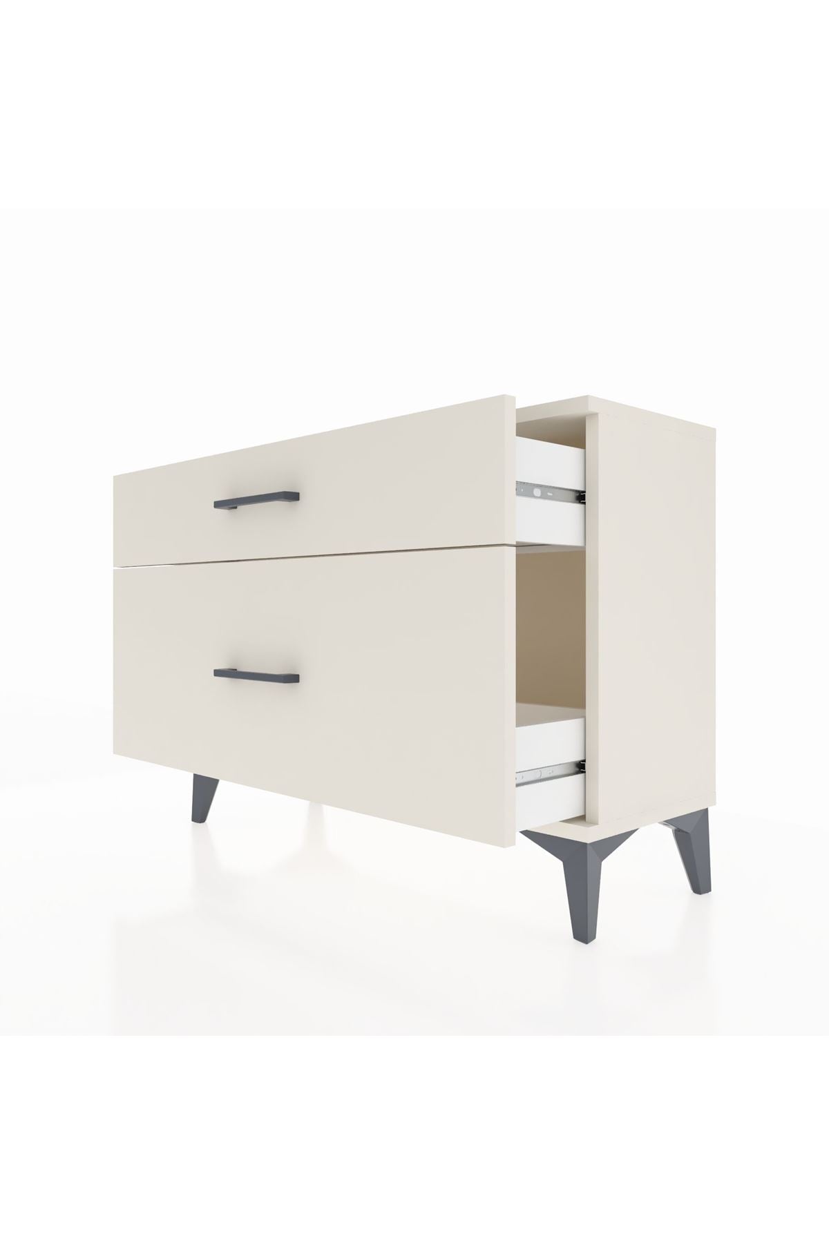 Arges Şifonyer 2 Çekmeceli 88x30x64 Aytaşı-Aytaşı