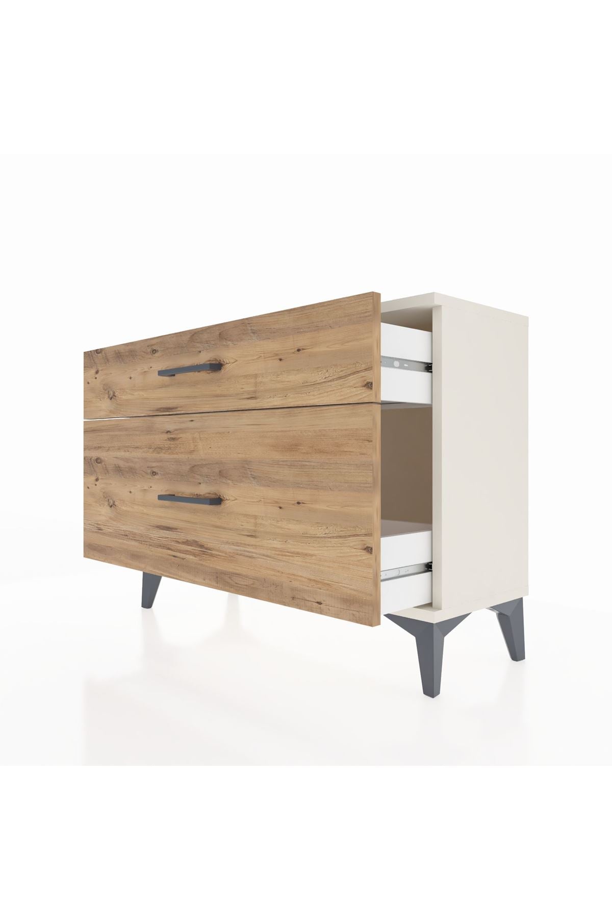 Arges Şifonyer 2 Çekmeceli 88x30x64 Aytaşı-Çam