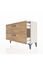 Arges Şifonyer 2 Çekmeceli 88x30x64 Aytaşı-Çam