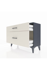 Arges Şifonyer 2 Çekmeceli 88x30x64 Antrasit-Aytaşı