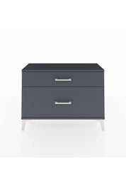 Arges Şifonyer 2 Çekmeceli 88x30x64 Antrasit-Antrasit