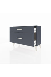 Arges Şifonyer 2 Çekmeceli 88x30x64 Antrasit-Antrasit