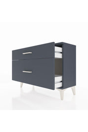 Arges Şifonyer 2 Çekmeceli 88x30x64 Antrasit-Antrasit