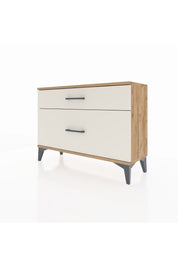 Arges Şifonyer 2 Çekmeceli 88x30x64 Çam-Aytaşı