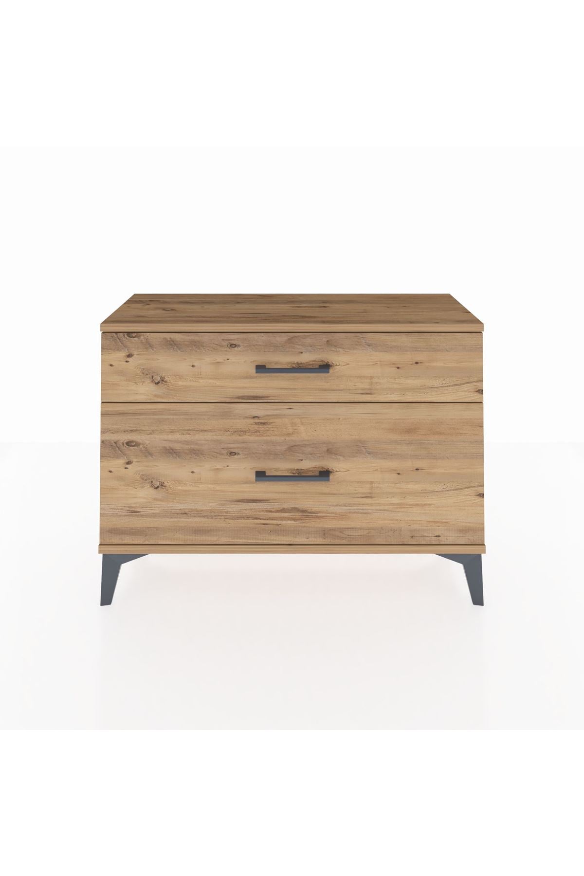 Arges Şifonyer 2 Çekmeceli 88x30x64 Çam-Çam