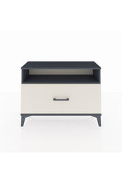 Arges Şifonyer Tek Raflı Tek Çekmeceli 88x30x64 Antrasit-Aytaşı