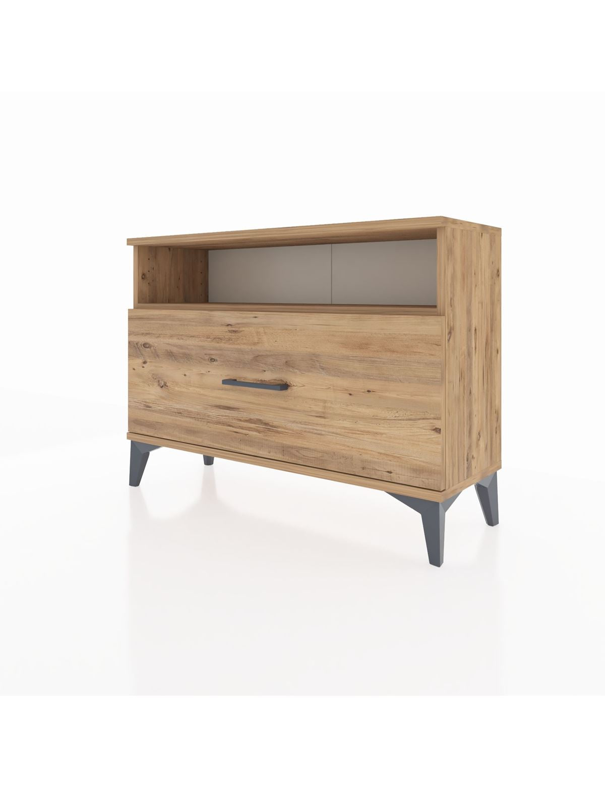 Arges Şifonyer Tek Raflı Tek Çekmeceli 88x30x64 - S02M008V9A