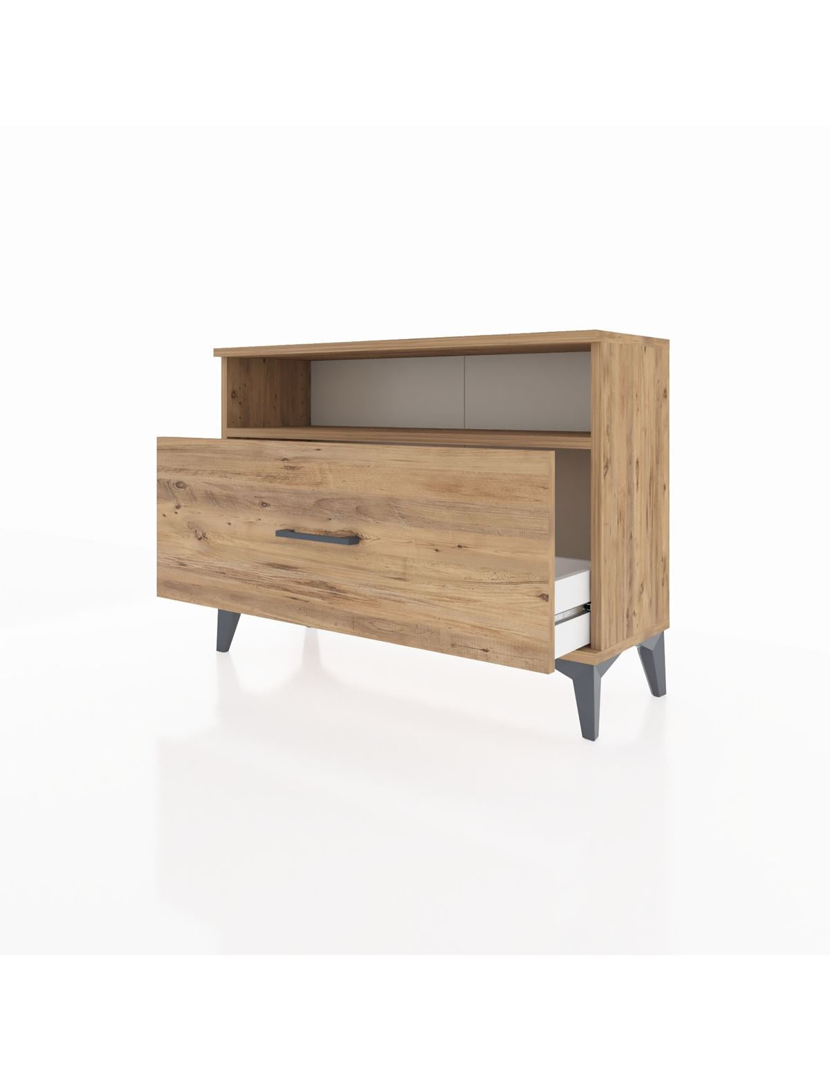 Arges Şifonyer Tek Raflı Tek Çekmeceli 88x30x64 - S02M008V9A