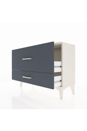 Arges Şifonyer 2 Çekmeceli 88x30x64 Aytaşı-Antrasit