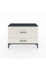 Arges Şifonyer 2 Çekmeceli 88x30x64 Antrasit-Aytaşı