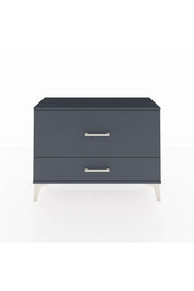 Arges Şifonyer 2 Çekmeceli 88x30x64 Antrasit-Antrasit