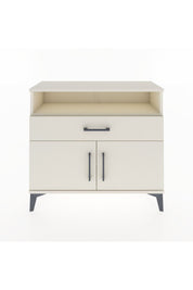 Arges Şifonyer 2 Raflı Tek Çekmeceli 2 Kapaklı 88x30x80 Aytaşı-Aytaşı