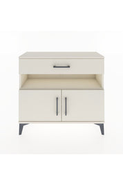 Arges Şifonyer 2 Raflı Tek Çekmeceli 2 Kapaklı 88x30x80 Aytaşı-Aytaşı