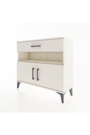 Arges Şifonyer 2 Raflı Tek Çekmeceli 2 Kapaklı 88x30x80 Aytaşı-Aytaşı