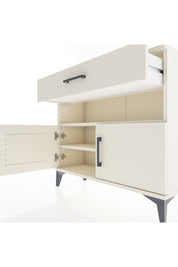 Arges Şifonyer 2 Raflı Tek Çekmeceli 2 Kapaklı 88x30x80 Aytaşı-Aytaşı