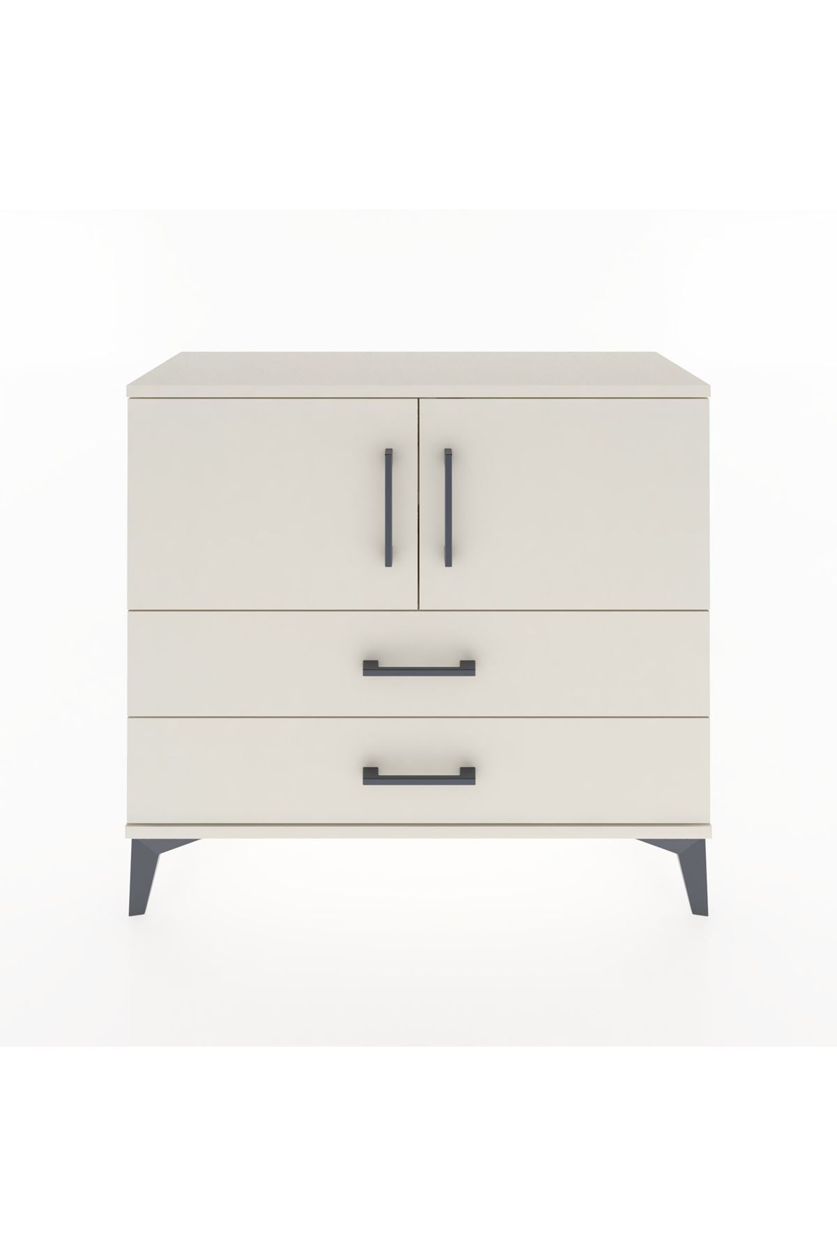 Arges Şifonyer 2 Raflı 2 Çekmeceli 2 Kapaklı 88x30x80 Aytaşı-Aytaşı