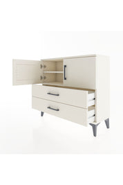 Arges Şifonyer 2 Raflı 2 Çekmeceli 2 Kapaklı 88x30x80 Aytaşı-Aytaşı