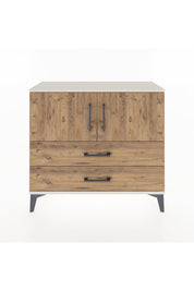 Arges Şifonyer 2 Raflı 2 Çekmeceli 2 Kapaklı 88x30x80 Aytaşı-Çam