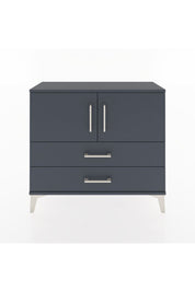 Arges Şifonyer 2 Raflı 2 Çekmeceli 2 Kapaklı 88x30x80 Antrasit-Antrasit