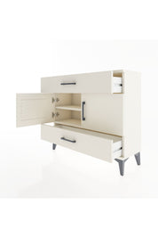 Arges Şifonyer 2 Raflı 2 Çekmeceli 2 Kapaklı 88x30x80 - S03M036V1A