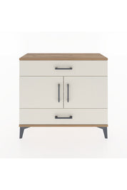 Arges Şifonyer 2 Raflı 2 Çekmeceli 2 Kapaklı 88x30x80 - S03M036V7A