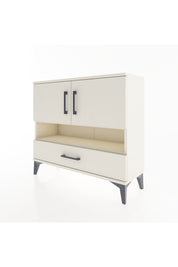 Arges Şifonyer 3 Raflı Tek Çekmeceli 2 Kapaklı 88x30x80 Aytaşı-Aytaşı