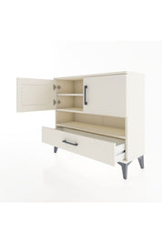 Arges Şifonyer 3 Raflı Tek Çekmeceli 2 Kapaklı 88x30x80 Aytaşı-Aytaşı