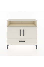 Arges Şifonyer 3 Raflı Tek Çekmeceli 2 Kapaklı 88x30x80 - S03M038V1A