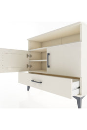 Arges Şifonyer 3 Raflı Tek Çekmeceli 2 Kapaklı 88x30x80 - S03M038V1A