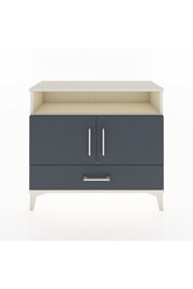 Arges Şifonyer 3 Raflı Tek Çekmeceli 2 Kapaklı 88x30x80 - S03M038V2A