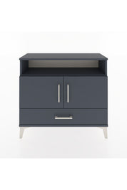 Arges Şifonyer 3 Raflı Tek Çekmeceli 2 Kapaklı 88x30x80 - S03M038V5A