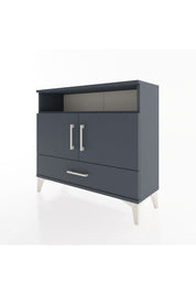 Arges Şifonyer 3 Raflı Tek Çekmeceli 2 Kapaklı 88x30x80 - S03M038V5A