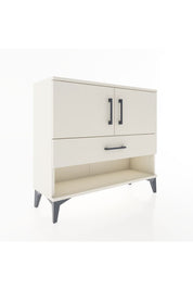 Arges Şifonyer 2 Raflı Tek Çekmeceli 2 Kapaklı 88x30x80 Aytaşı-Aytaşı