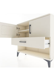 Arges Şifonyer 2 Raflı Tek Çekmeceli 2 Kapaklı 88x30x80 Aytaşı-Aytaşı