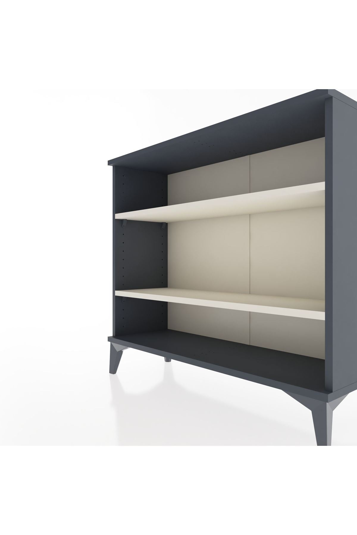 Arges Şifonyer 2 Raflı 88x30x80 Antrasit-Aytaşı