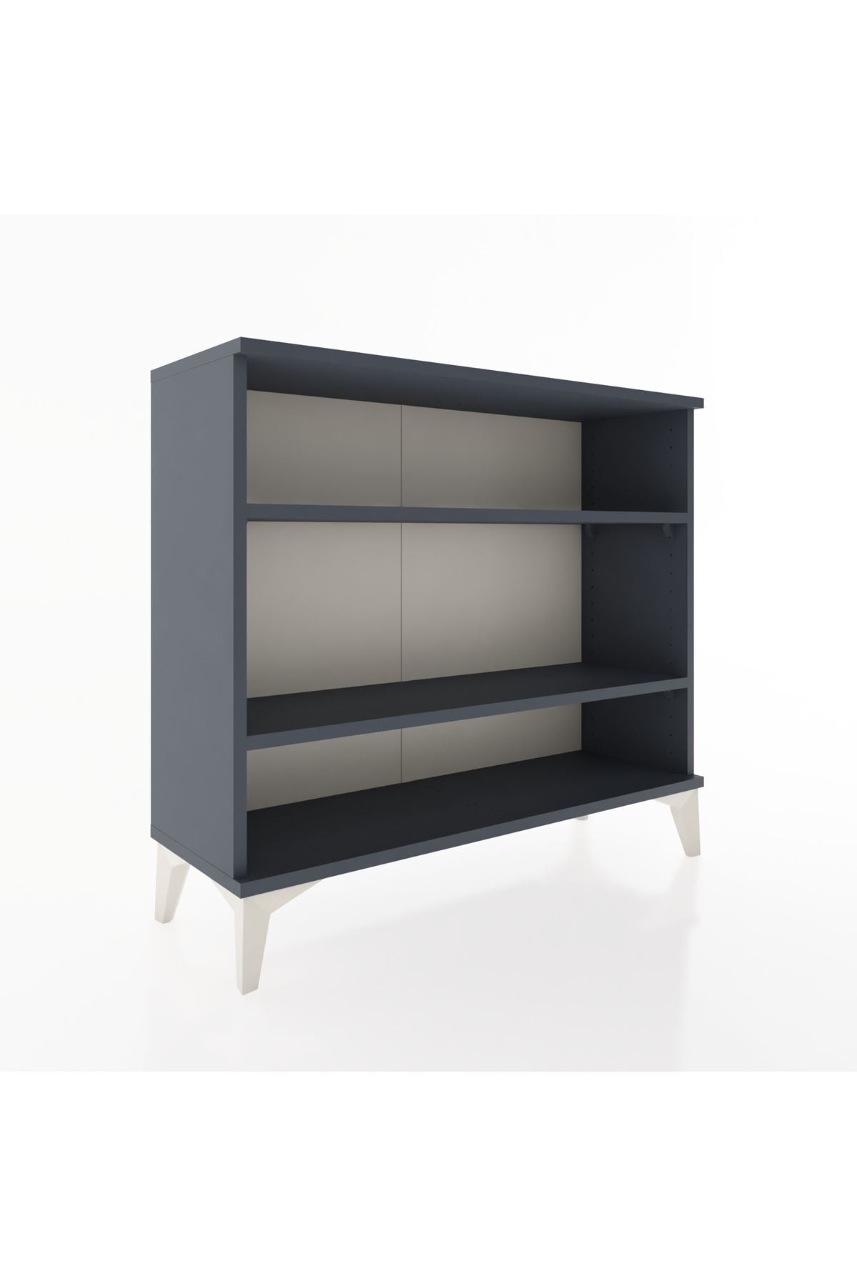 Arges Şifonyer 2 Raflı 88x30x80 Antrasit-Antrasit