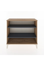 Arges Şifonyer 2 Raflı 88x30x80 Çam-Antrasit