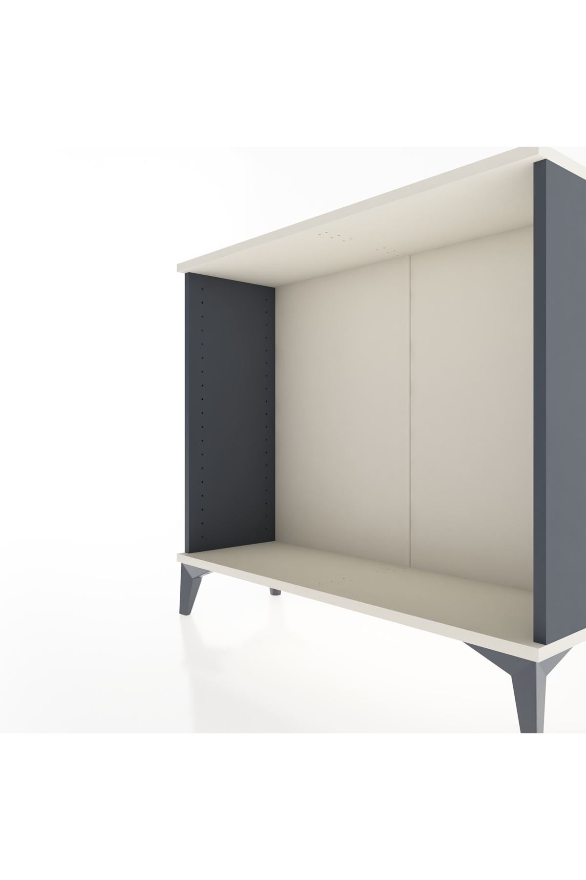 Arges Şifonyer 88x30x80 Antrasit-Aytaşı