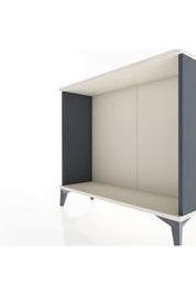 Arges Şifonyer 88x30x80 Antrasit-Aytaşı