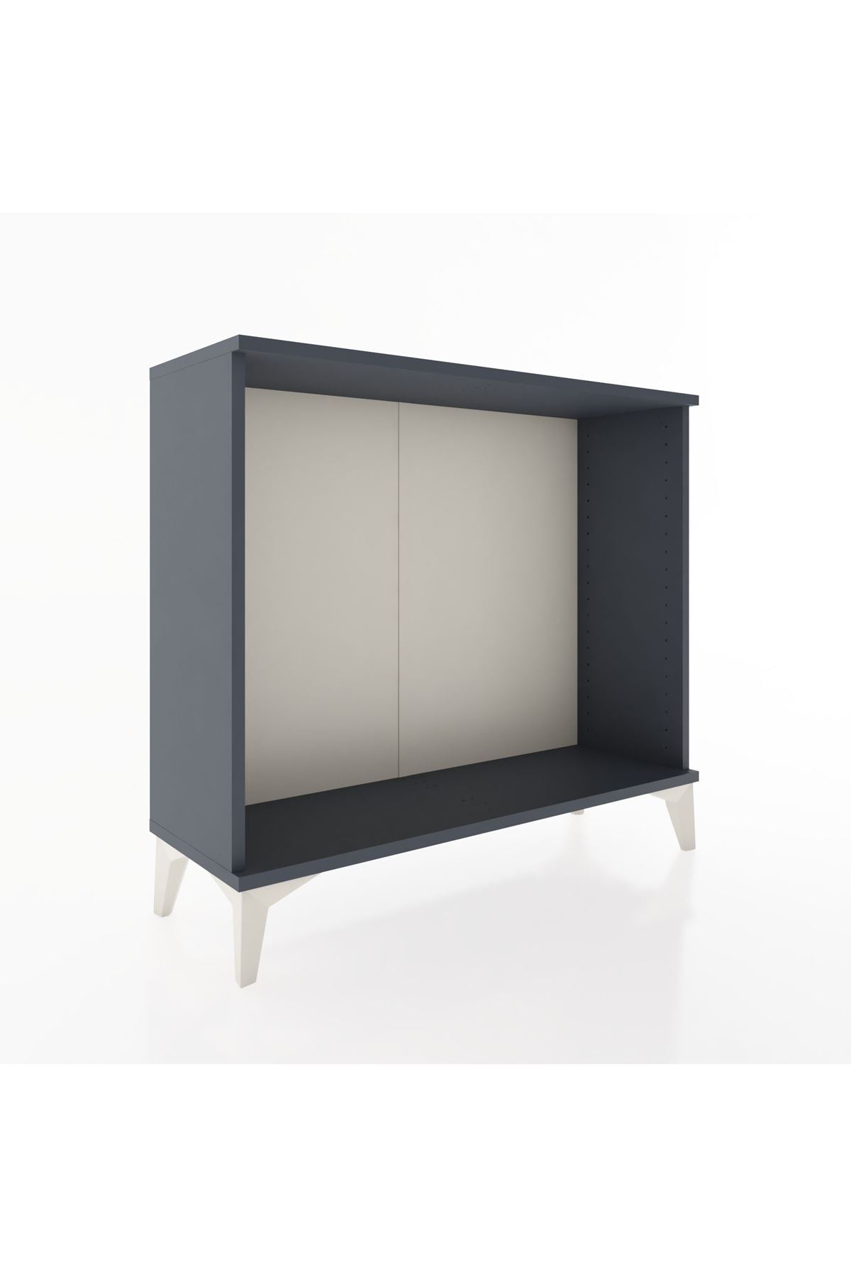 Arges Şifonyer 88x30x80 Antrasit-Antrasit