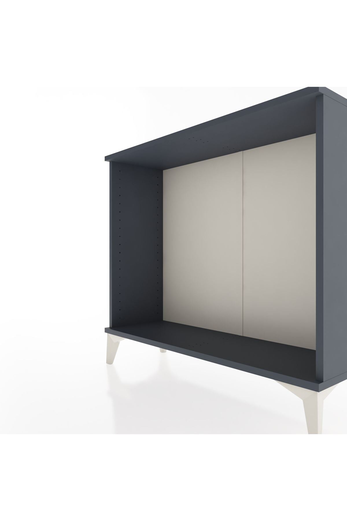 Arges Şifonyer 88x30x80 Antrasit-Antrasit