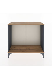 Arges Şifonyer 88x30x80 Antrasit-Çam