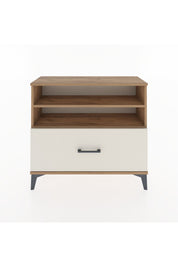 Arges Şifonyer 2 Raflı Tek Çekmeceli 88x30x80 Çam-Aytaşı