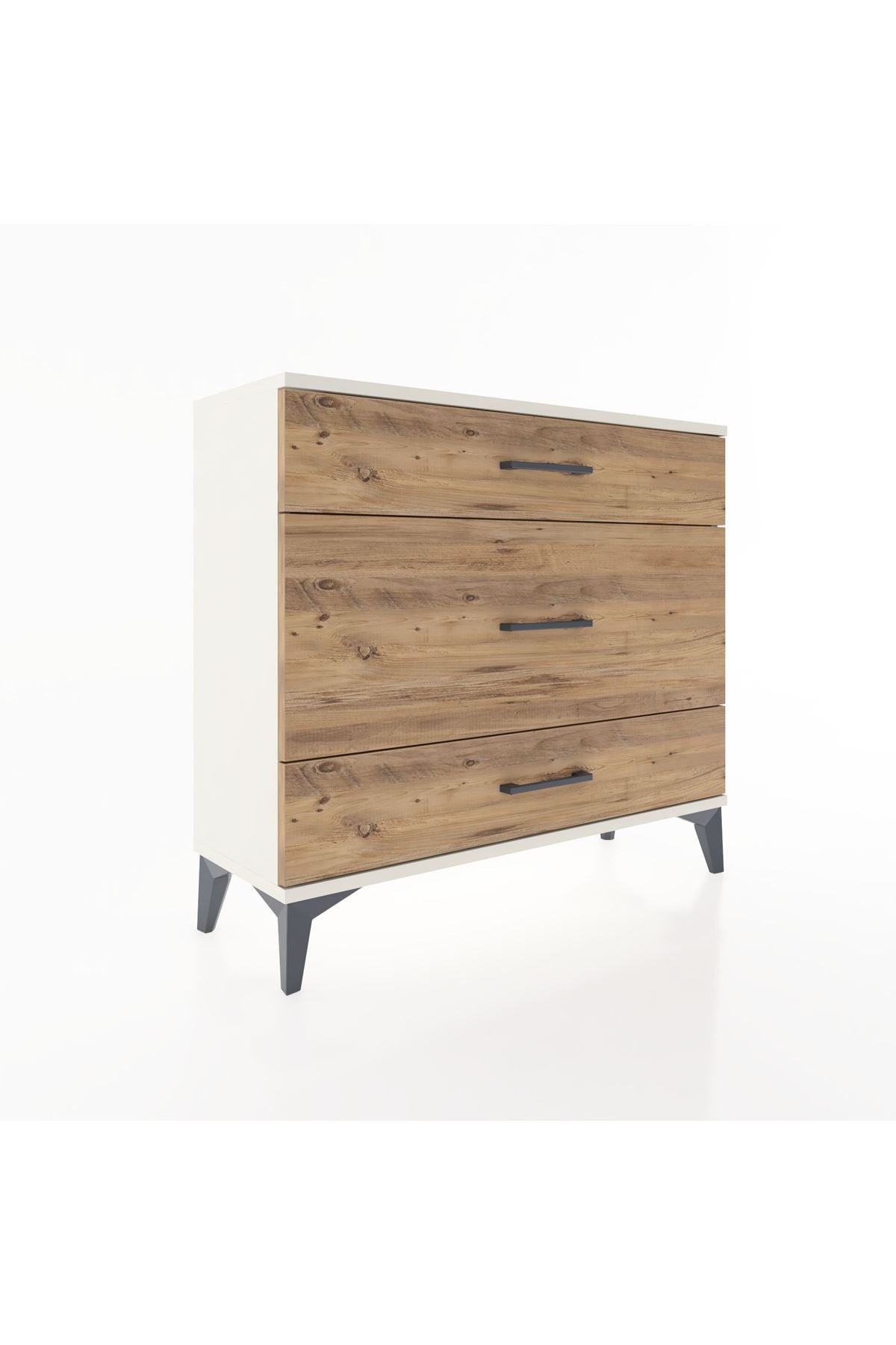 Arges Şifonyer 3 Çekmeceli 88x30x80 Aytaşı-Çam